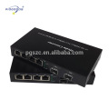 1000M Media Converter 2fx ports + 4rj45 Ports Communication Equipment